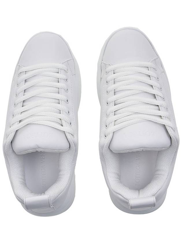 Pillow Leather Low Top Sneakers White - BOTTEGA VENETA - BALAAN 7