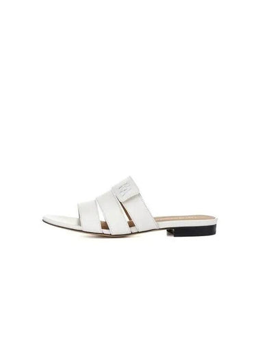 Women s Triple Strap Slide Sandals Ivory 270481 - EMPORIO ARMANI - BALAAN 1