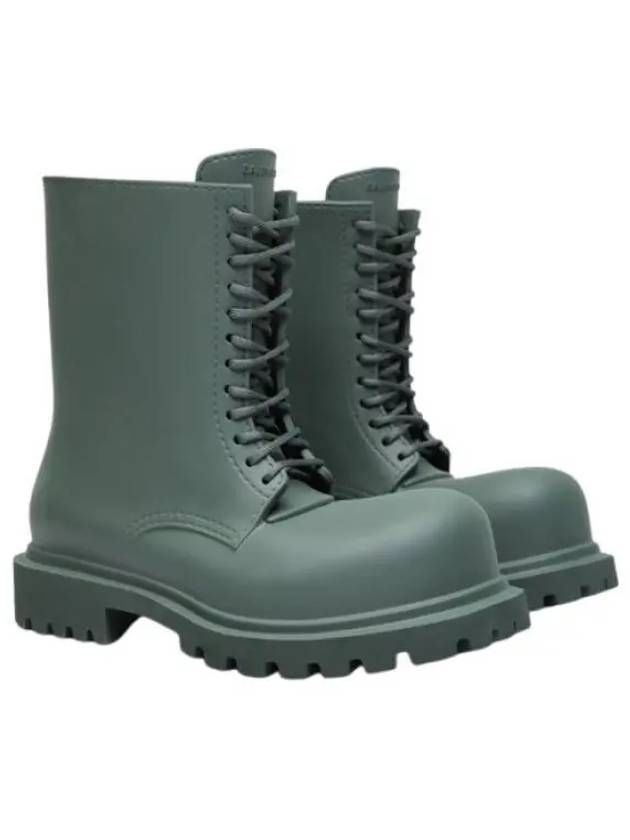 Men's Steroid Wolker Boots Dark Green - BALENCIAGA - BALAAN 2