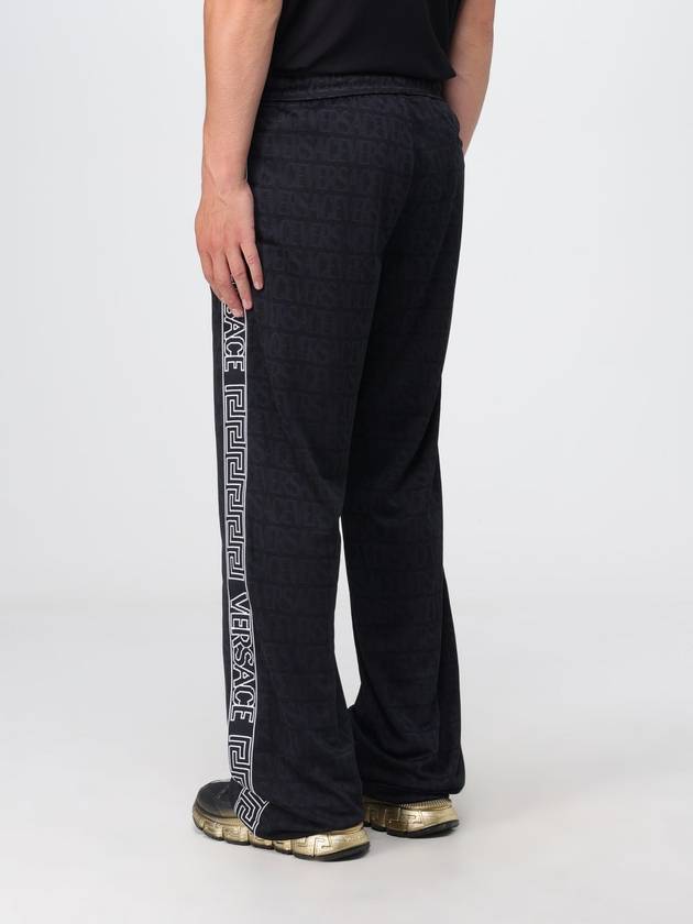 Versace jogger pants in technical fabric - VERSACE - BALAAN 3