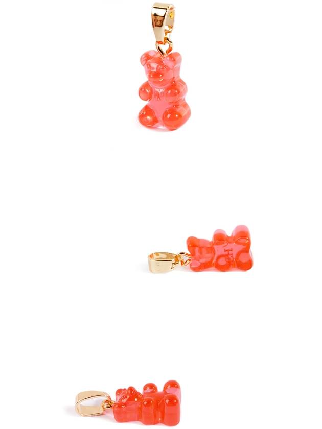 Nostalgia Bear Classic Connector Pendant Jelly Red - CRYSTAL HAZE - BALAAN 4