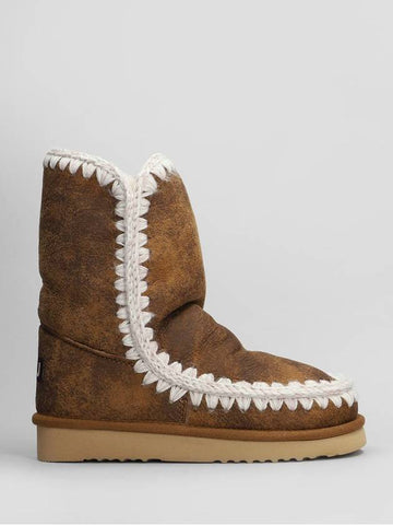 Mou Eskimo 24 Vintage Low Heels Ankle Boots - MOU - BALAAN 1