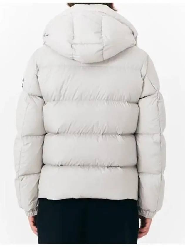 PEPPINO Hooded Down Jacket Ivory - DUVETICA - BALAAN 4