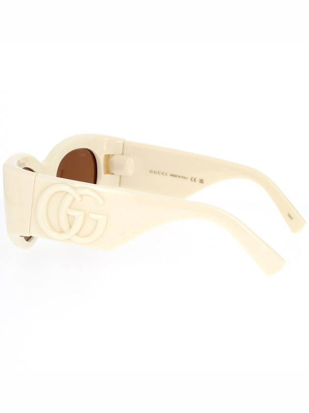 Double G Rectangular Frame Sunglasses GG1544S - GUCCI - BALAAN 4