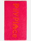 Logo Towel Pink Orange - PILY PLACE - BALAAN 1