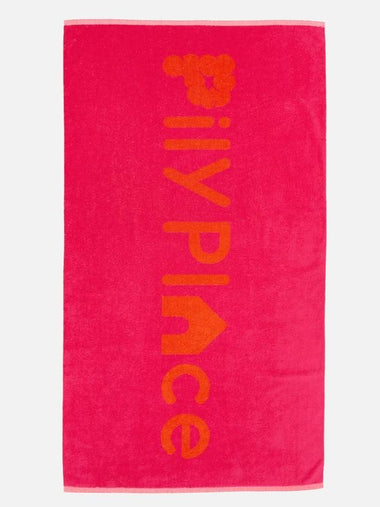 Logo Towel Pink Orange - PILY PLACE - BALAAN 1