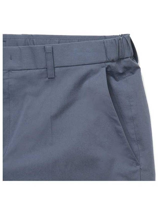 Two Side Cotton Banding Pants LIGHT BLUE - BLACKBROWN - BALAAN 3