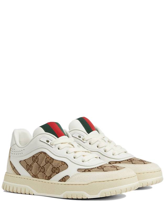 Original GG Canvas Low Top Sneakers Beige White - GUCCI - BALAAN 2