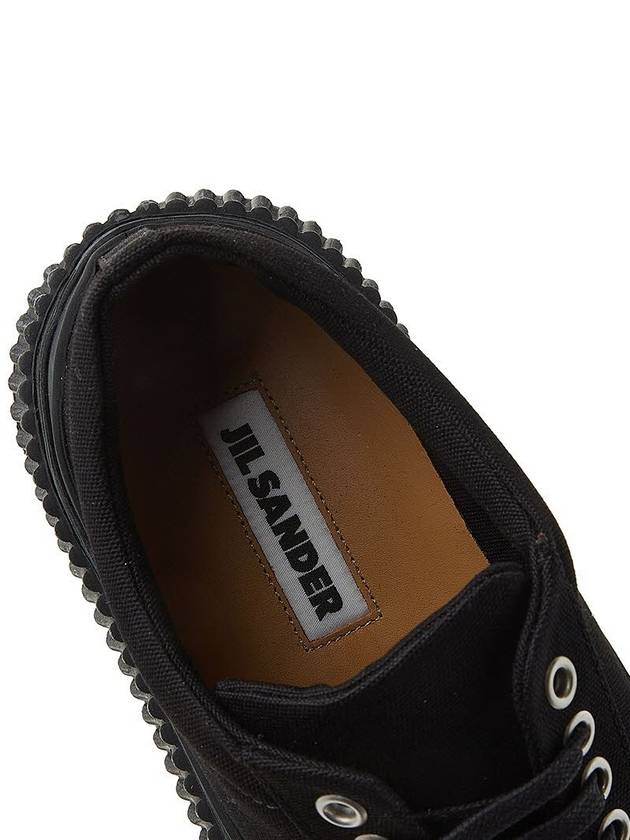 Platform Low Top Sneakers Black - JIL SANDER - BALAAN 8