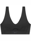 Genuine W Dry Fit Indie Plunge Cutout Bra FD7287 010 - NIKE - BALAAN 3