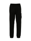 Compass Badge Capered Track Pants Black - STONE ISLAND - BALAAN 2