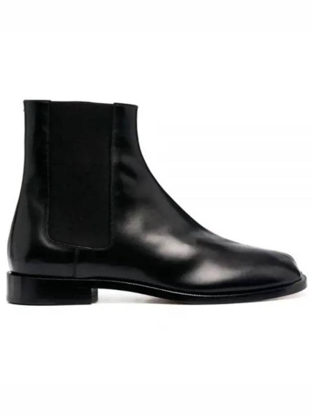 Shiny Leather Tabi Chelsea Boots Black S57WU0150 P3292 - MAISON MARGIELA - BALAAN 1