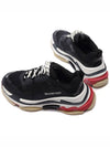 Triple S Low Top Sneakers Black - BALENCIAGA - BALAAN 7