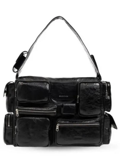 SUPERBUSY large sling shoulder bag 702168 210C8 1000 B0110942667 - BALENCIAGA - BALAAN 2