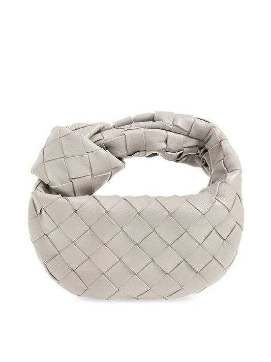 Candy Jodie Intrecciato Tote Bag Grey - BOTTEGA VENETA - BALAAN 1