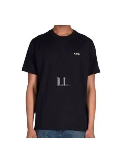 Nolan Short Sleeve T-Shirt Black - A.P.C. - BALAAN 2