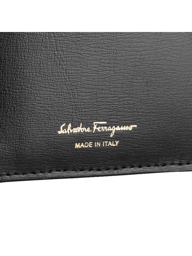 Vara Bow Half Wallet Black - SALVATORE FERRAGAMO - BALAAN 7