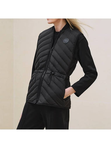 Long quilted vest NOIR H4H0169DR 02 - HERMES - BALAAN 1