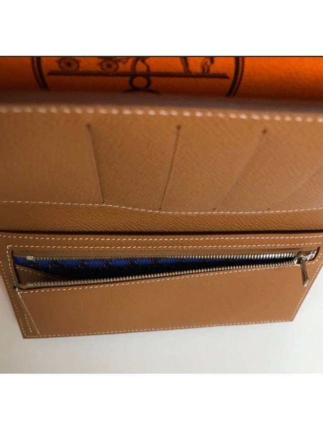 Citizen Twill Long Wallet Grey - HERMES - BALAAN 6