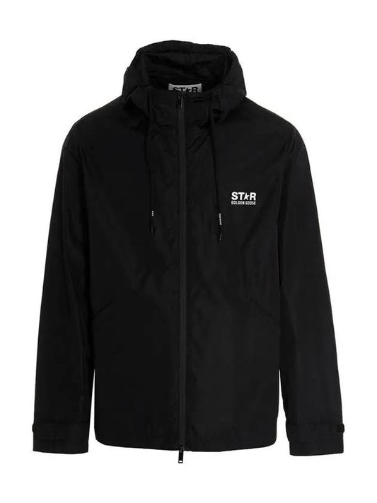 Daris Star Collection Zip-Up Jacket Black - GOLDEN GOOSE - BALAAN 2