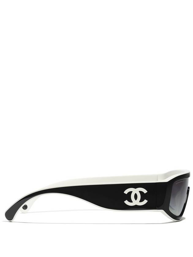 Chanel CH6057 Black & White - CHANEL - BALAAN 3