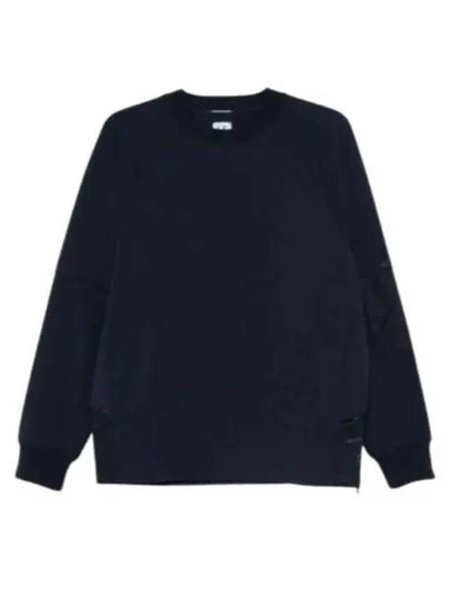 Metropolis Long Sleeve T-Shirt Navy - CP COMPANY - BALAAN 2