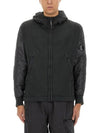 CP Company Diagonal Raised Fleece Pfd Hooded Zip Up 17CMSS004A 005835M 995 - CP COMPANY - BALAAN 2