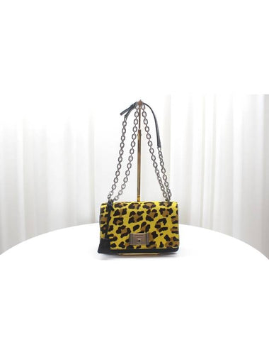 Leopard calf nylon shoulder bag 1BD009 - PRADA - BALAAN 1