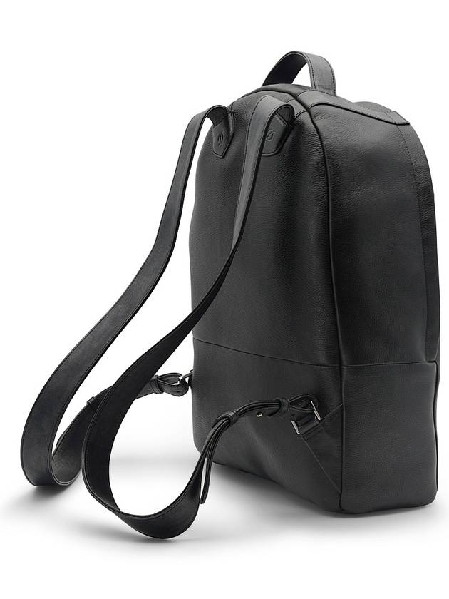 Dupont DLine Black Diamond Tan Signature Leather Unisex Backpack - S.T. DUPONT - BALAAN 3
