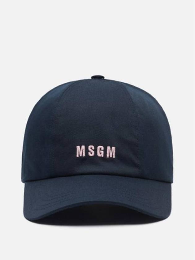 Embroidered Logo Ball Cap Navy - MSGM - BALAAN 2