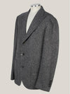 Men's Wool Blazer Jacket Grey - BRUNELLO CUCINELLI - BALAAN 4