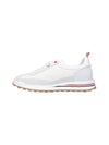 Fine Kid Suede Tech Runner White - THOM BROWNE - BALAAN 5