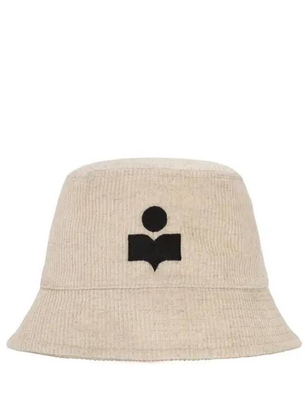 Hailey Corduroy Bucket Hat Beige - ISABEL MARANT - BALAAN 5