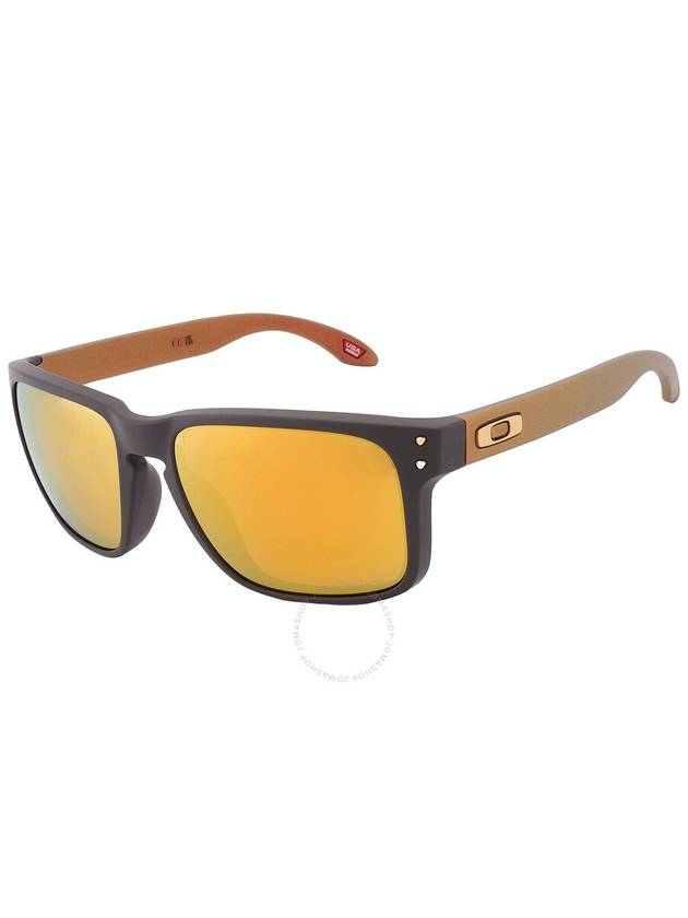 Oakley Holbrook Prizm 24K Polarized Square Men's Sunglasses OO9102 9102W4 - OAKLEY - BALAAN 3