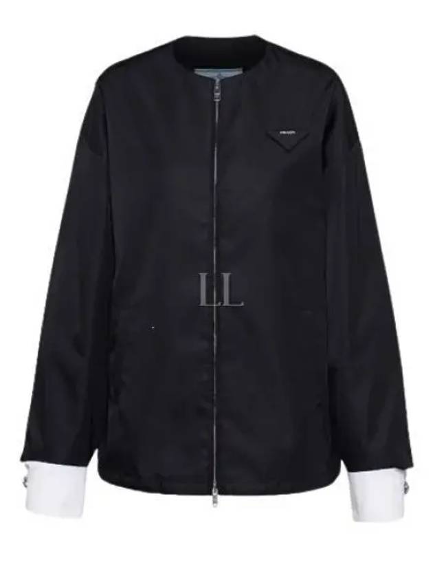 Re-Nylon Blouson Jacket Black - PRADA - BALAAN 2