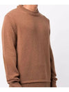 Elbow Patch Wool Knit Top Brown - MAISON MARGIELA - BALAAN 5