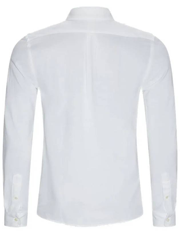 Pony Logo Cotton Long Sleeve Shirt White - POLO RALPH LAUREN - BALAAN 4