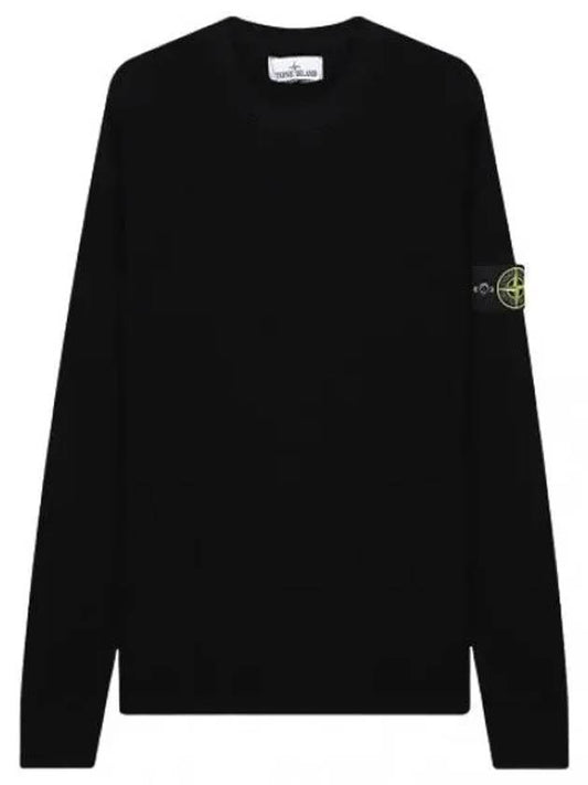 Stretch wool crewneck knit men - STONE ISLAND - BALAAN 1