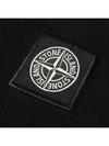 Logo Patch Short Sleeve T-Shirt Black - STONE ISLAND - BALAAN 5