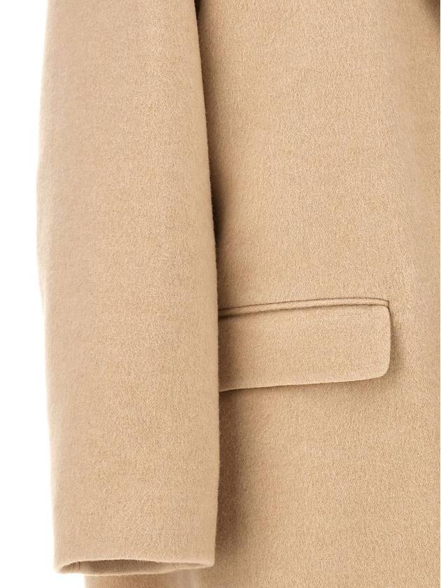 Ephecia single coat beige - ISABEL MARANT - BALAAN 5