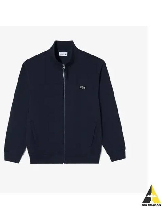 Men s CP high neck zip up dark navy - LACOSTE - BALAAN 1