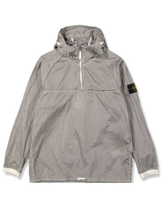 Men's Waffen Patch Metal Nylon Anorak Ice - STONE ISLAND - BALAAN 1