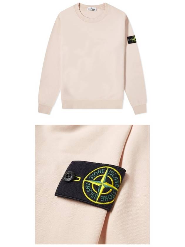 Men's Wappen Patch Sweatshirt Antique Rose - STONE ISLAND - BALAAN 5