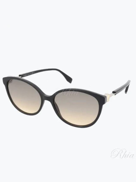 Modern cat eye sunglasses FF0373 S 807 BLACK - FENDI - BALAAN 1