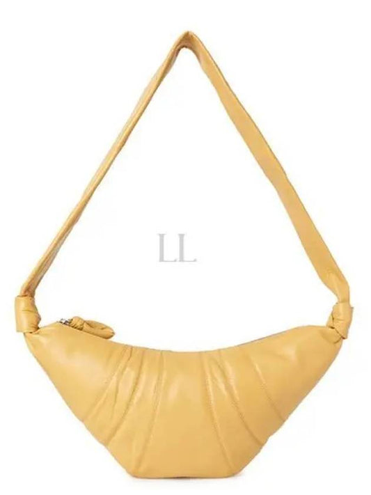 Croissant Medium Soft Nappa Leather Cross Bag Butter - LEMAIRE - BALAAN 2