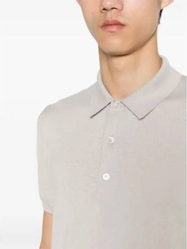 Fine Knit Polo Shirt KPS004YMC005S23 - TOM FORD - BALAAN 6