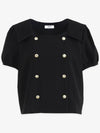 Lotus double button sailor collar blouse - MICANE - BALAAN 5