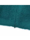 Men's Zipper Mohair Cardigan Emerald Green NS283 B Emerald - NEEDLES - BALAAN 5