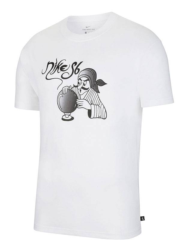 SB Fortune Aladdin Lamp Short Sleeve T-Shirt White - NIKE - BALAAN 1