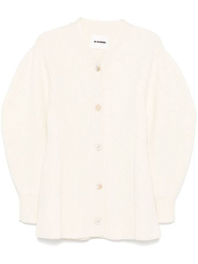 Jil Sander Women`S Long Sleeves V-Neck Long Cardigan Clothing - JIL SANDER - BALAAN 1